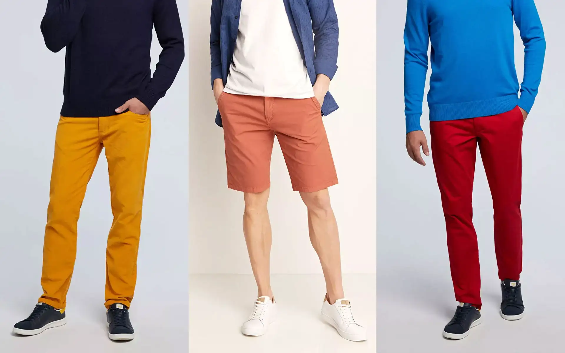 Kolorowe spodnie – z czym je dobrze łączyć?